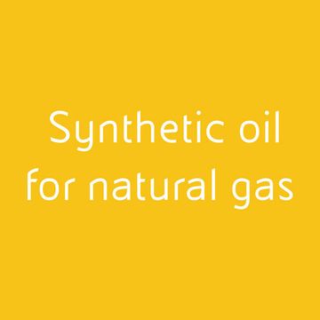 Синтетическое масло для природного газа