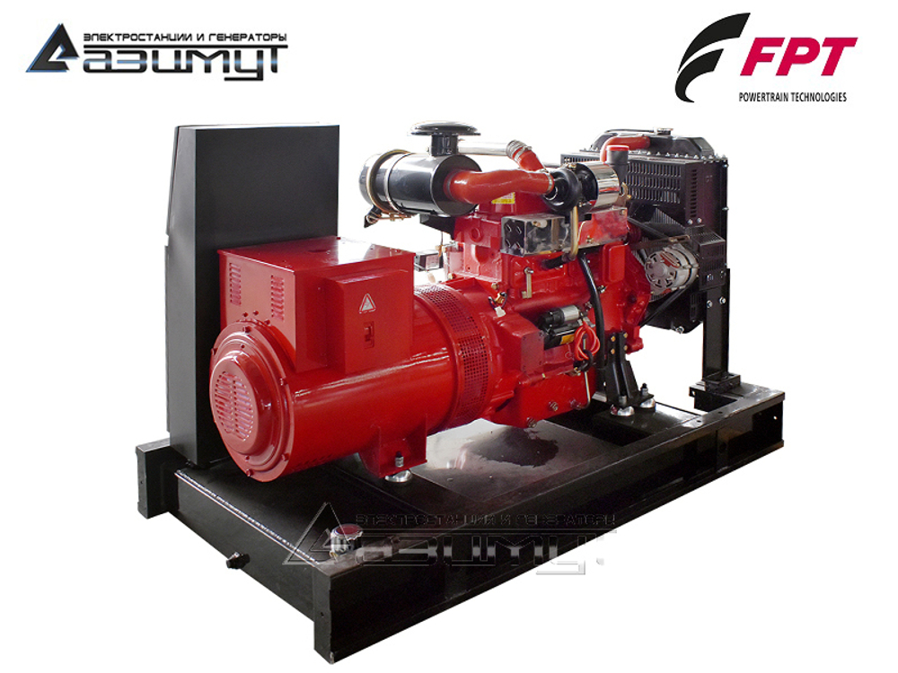 Дизельный генератор Азимут АД-30С-Т400-2РМ20 FTP-Iveco с автозапуском