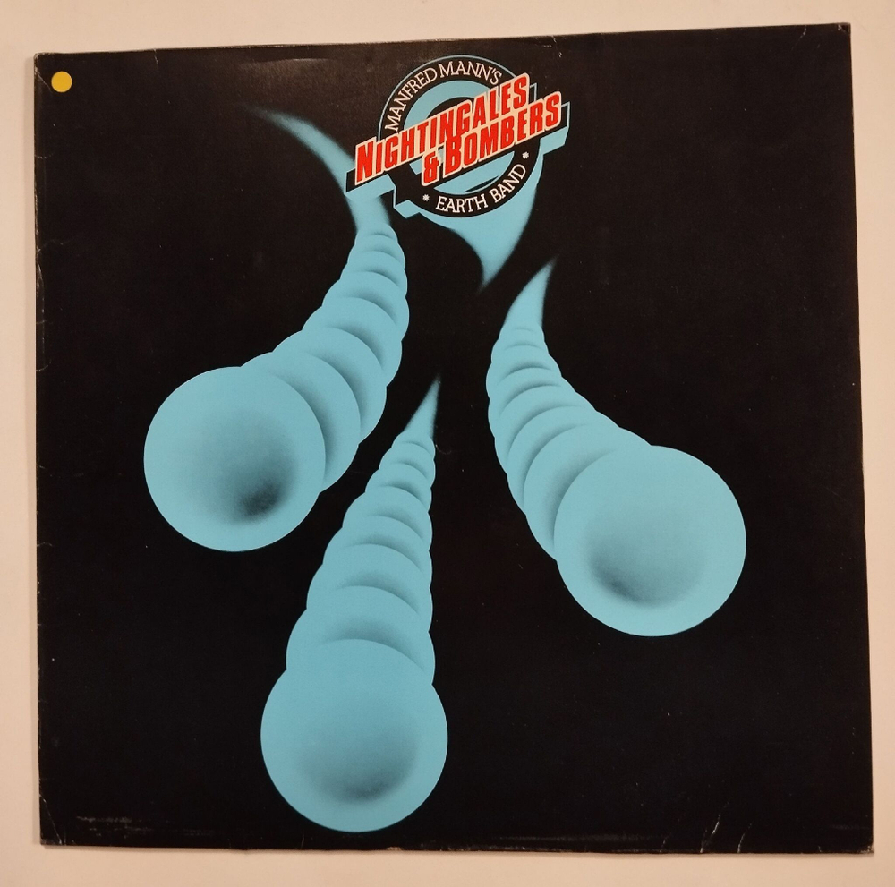 Винтажная виниловая пластинка LP Manfred Manns Earth Band Nightingales and Bombers (Germany 1975) (EX)