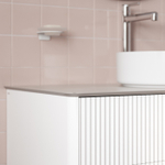 Тумба подвесная IDDIS Aiger, со столешницей, 100 см, белый, AIG10W0i95K