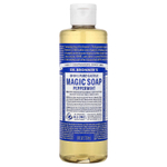 Dr. Bronner's, кастильское магическое мыло 18 в 1, перечная мята, 237 мл (8 жидк. унций)