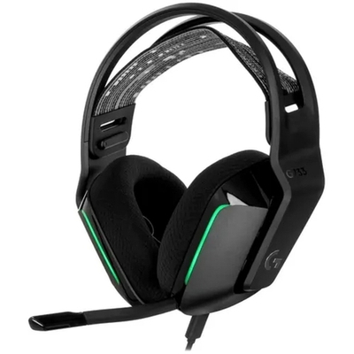 Гарнитура Logitech Headset G733 Lightspeed wireless black 981-000866