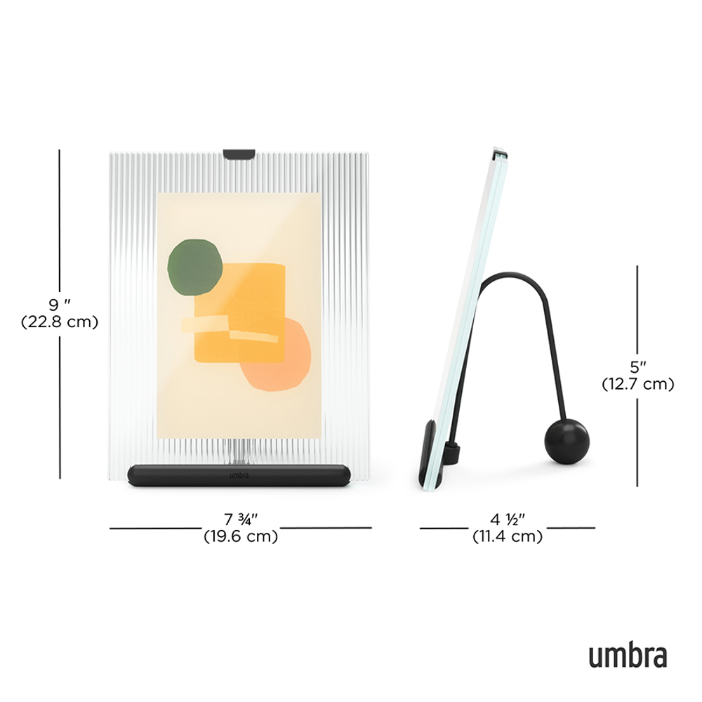 Фоторамка flute, 13х18 см, черная