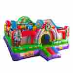 Коммерческий надувной батут «Царство зверей», 5x5x2.8 м.