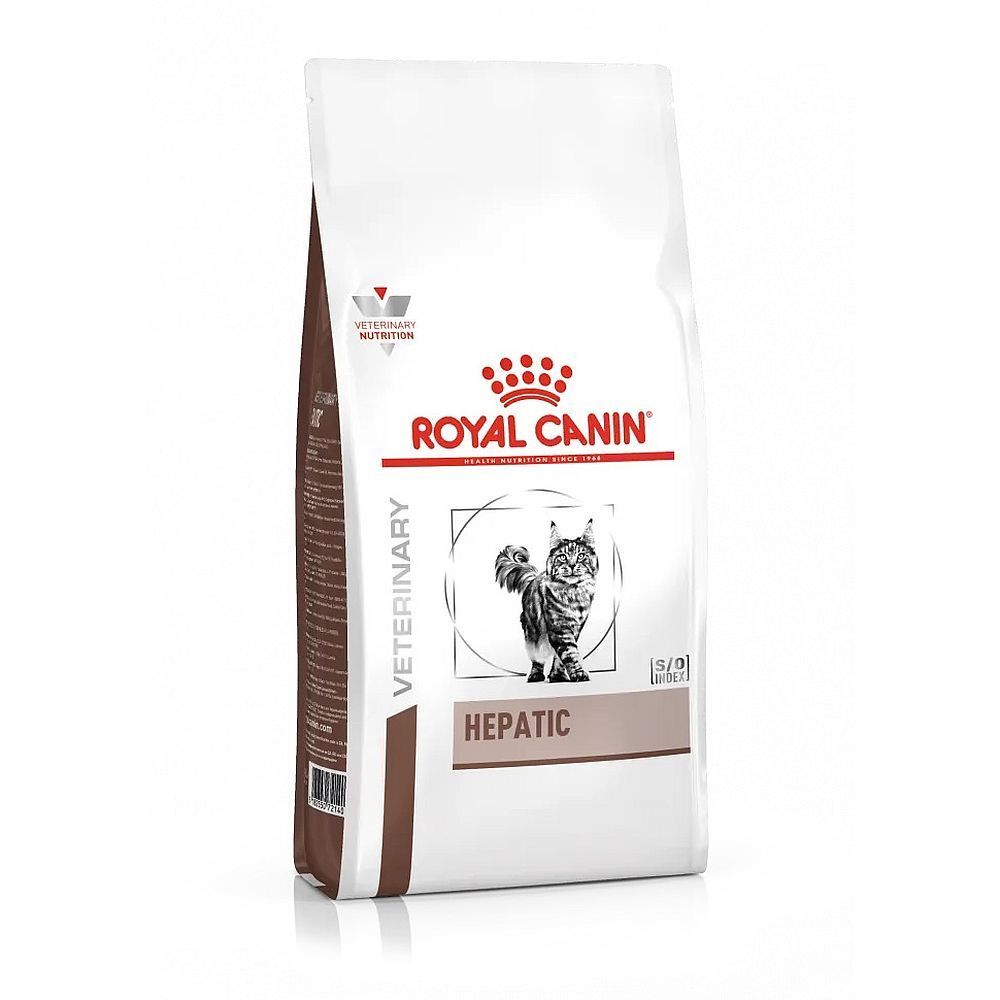 Сухой диетический корм для кошек Royal canin Hepatic при заболеваниях печени, Пакет 500 г