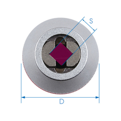KING TONY (39124012M) Держатель метчика М5-М12, 1/2"