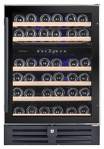 Винный шкаф Temptech Premium WPQ60DCB двухзонный