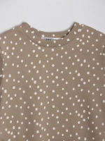 Платье для девочки в горошек