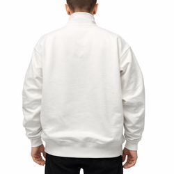 Толстовка на молнии Аскона. Цвет: белый