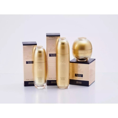 Aishodo Подарочный набор уходовой косметики для лица на основе фуллерена «Золотая сыворотка ЛиЛиКа» Айшодо- LiLiCa Gold Serum Face 3 Set. , 3 продукта