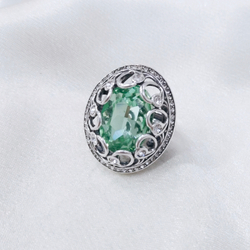 "Анита" кольцо в серебряном покрытии из коллекции "Голливуд" от Jenavi