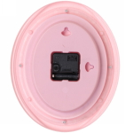 Часы настенные «Омелия» розовые 27*22см 621