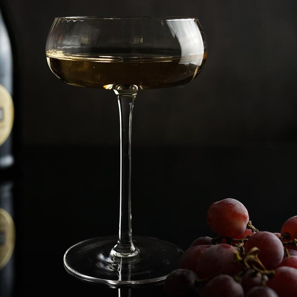 Рюмка коктейльная 270 мл Маргарита "  Optical" d 9 см h16,5 см оптические грани P.L. - BarWare [4]