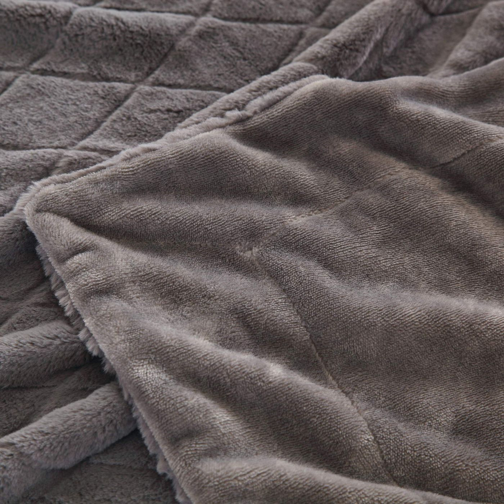 Плед 220х240 Sofi De MarkO Элайза серый