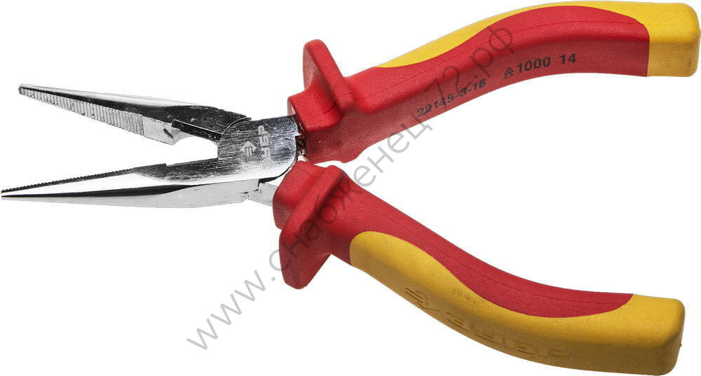 ЗУБР Профиэлектрик 160 мм, Диэлектрические тонкогубцы (22145-3-16)
