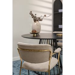 Стул Eirill, шенилл, серый