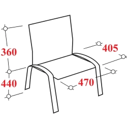 Стул офисный Easy Chair Изо зелёный (пластик, металл) (573687)
