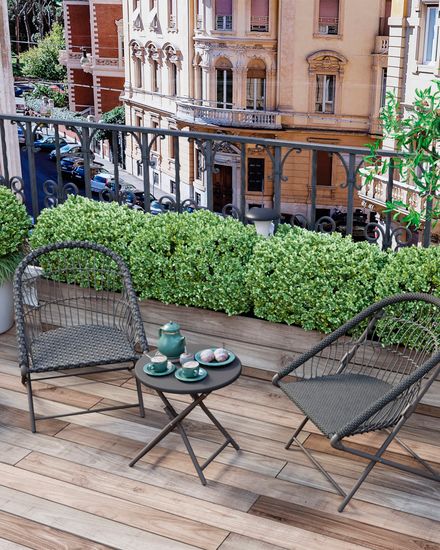 Комплект складной мебели для сада Soley тёмно-серый