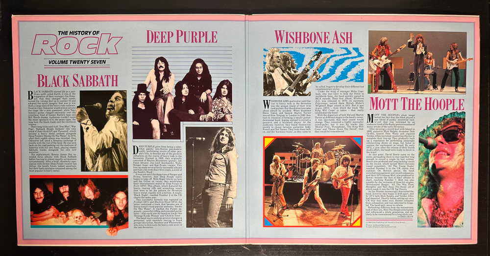 Сборник History Of Rock 27 2LP (Англия 1984г.)