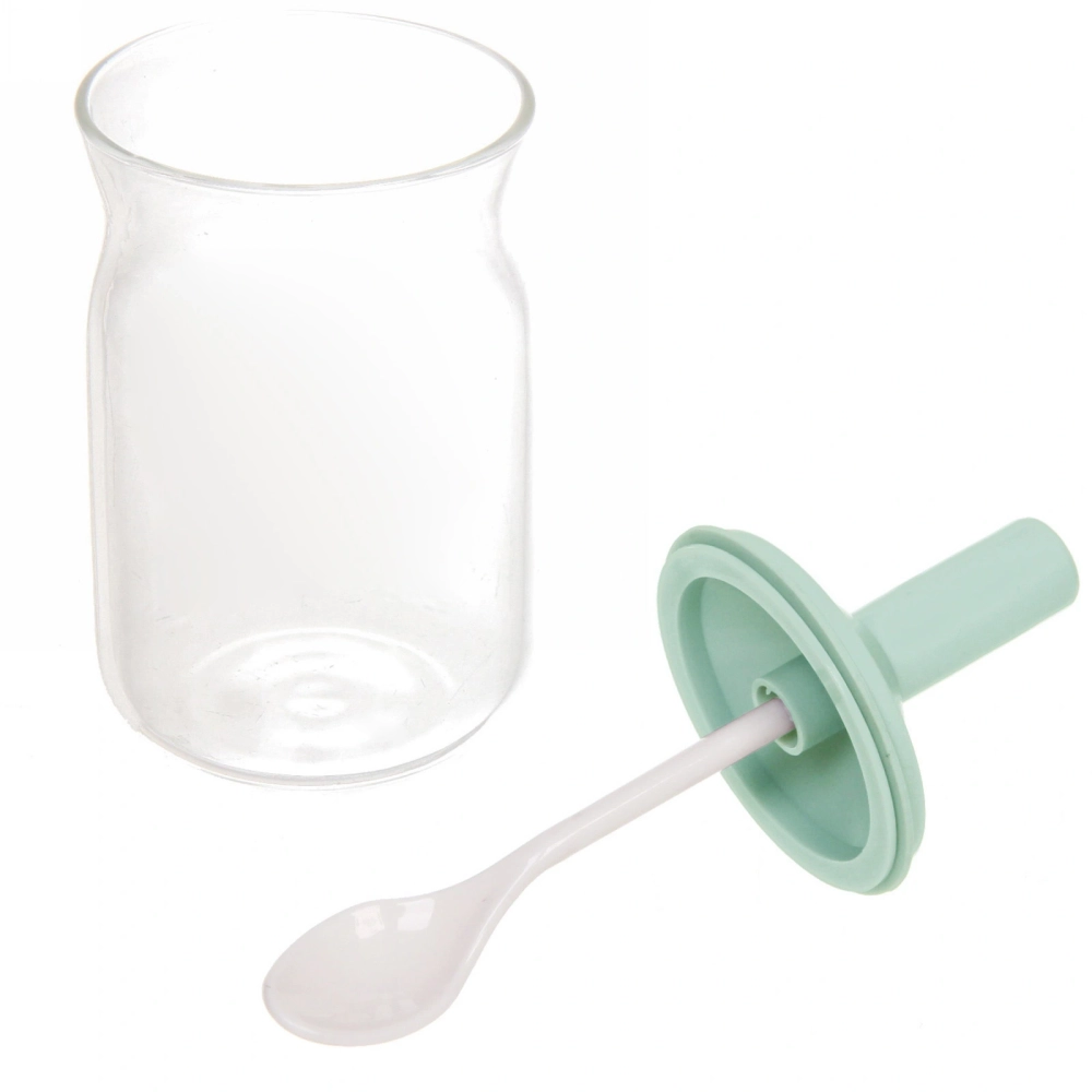 Банка стеклянная «O'lala» с ложкой 7,6*16,4см