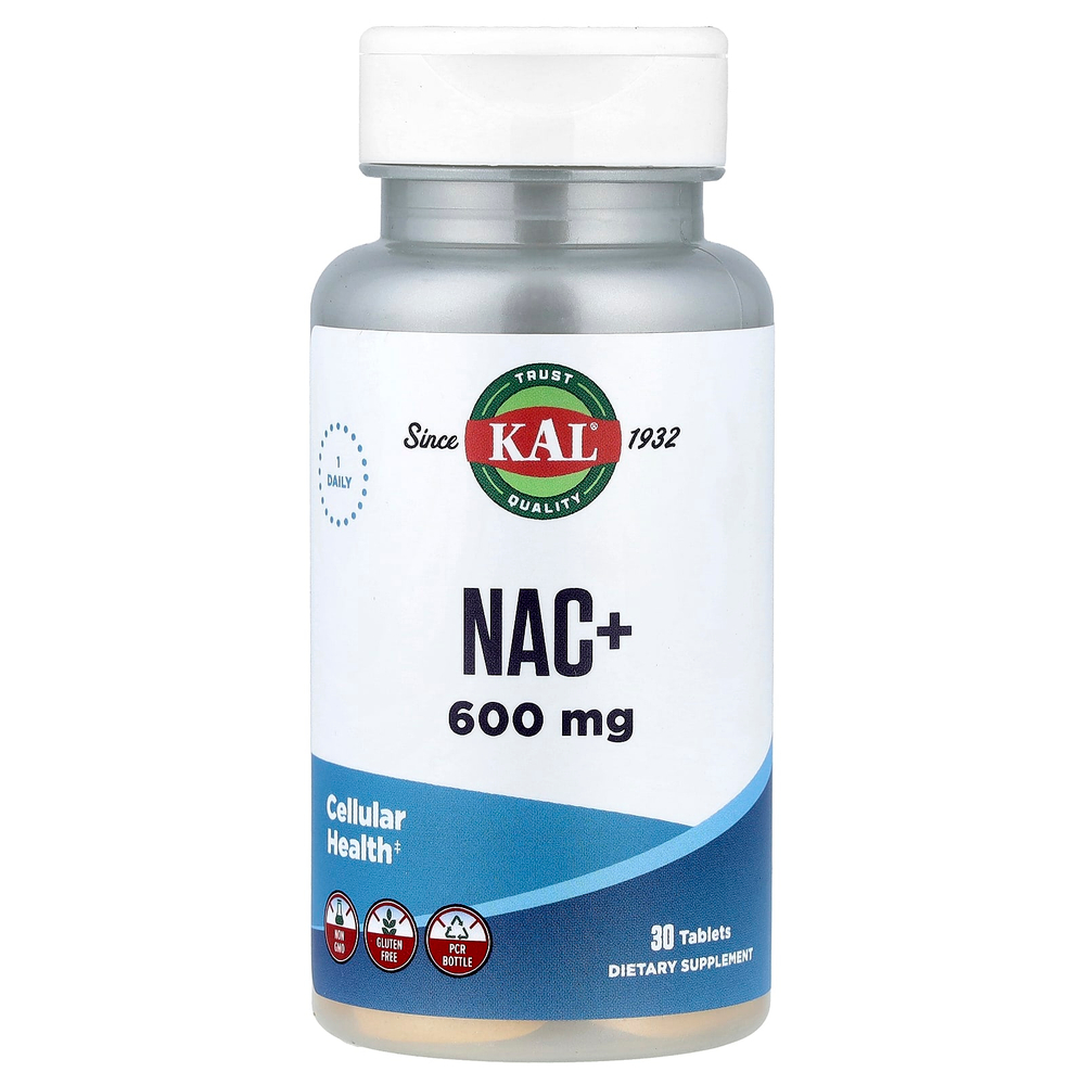 KAL, NAC +, 600 мг, 30 таблеток