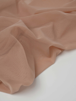 Сетка эластичная загар с розовинкой метражом (Турция)