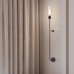 Настенный Светильник Cylinder Wall H115 Black By Imperiumloft