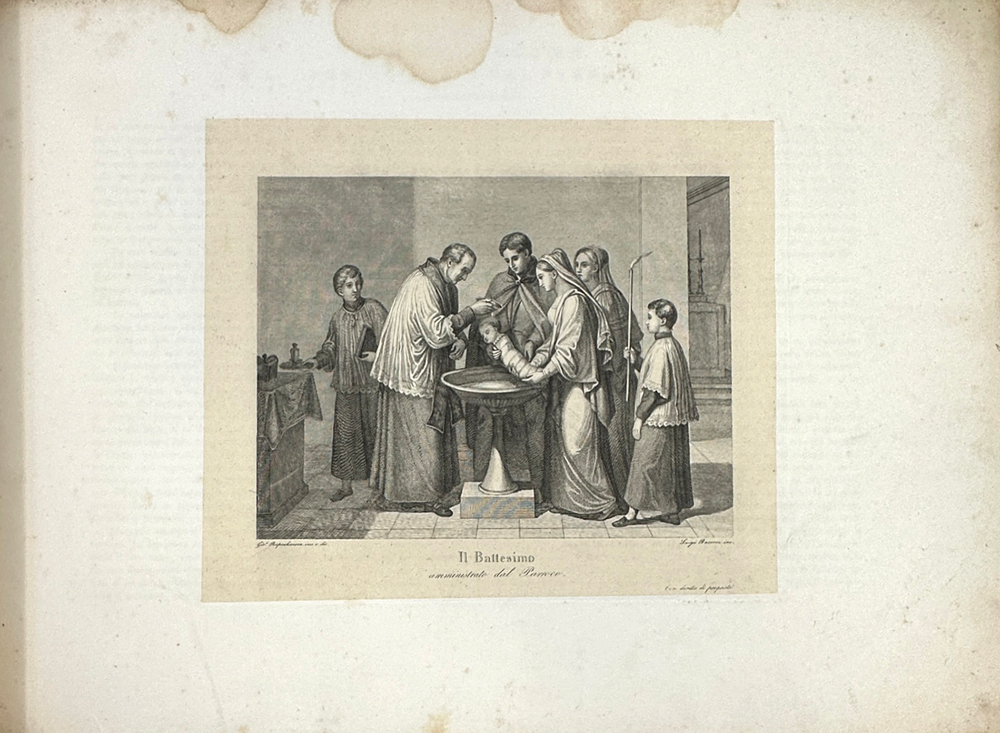 Коллекция сорока священных сакральных церемоний, используемых в католическом Риме. Рим, 1850.