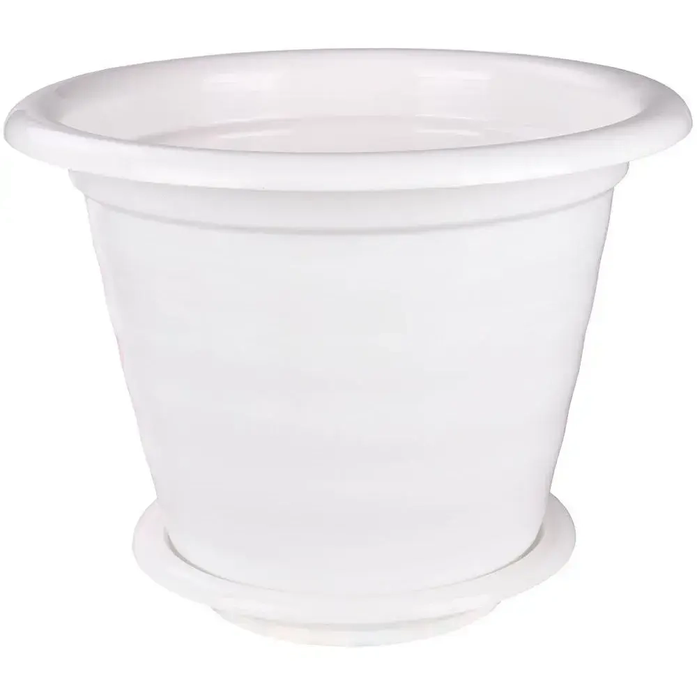 Горшок цв. Виола 16л (белый) (комплект 10 шт)