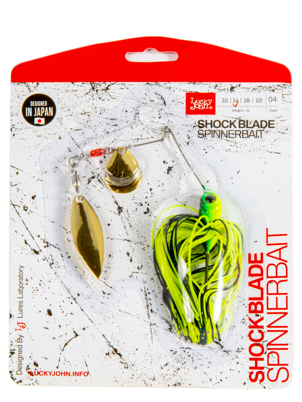 Блесна LUCKY JOHN SpinnerBait Shock Blade 14 г, цв.004