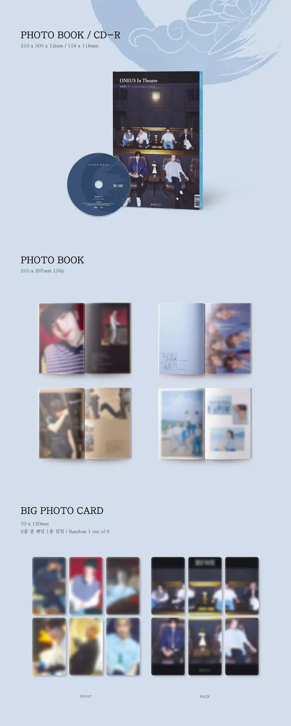 Альбом ONEUS - 6th Mini Album Blood Moon