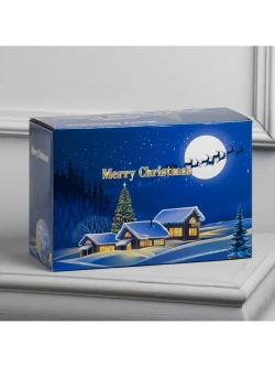 Новогодний медведь светодиодный светящийся