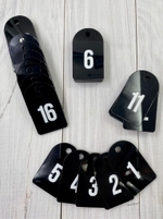 Номерки для ключей 30х50 (Комплект)