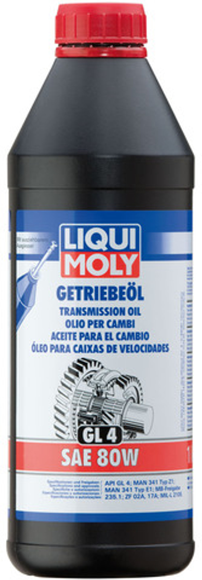 Масло транс Liqui Moly Getribeoil 80W GL-4 (1л) минеральное