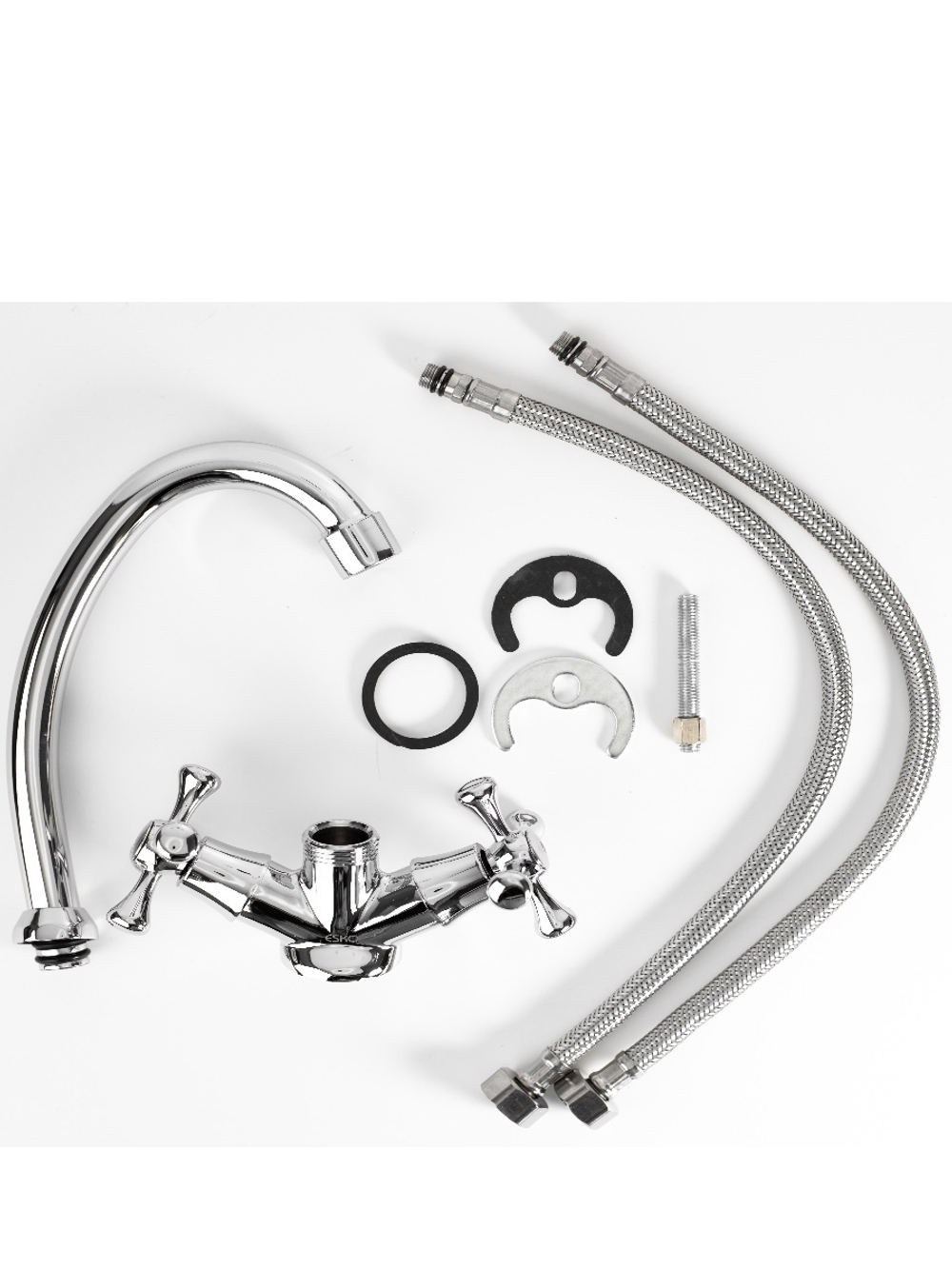 СМЕСИТЕЛЬ ДЛЯ РАКОВИНЫ ESKO SIDE БЕЗ ДОННОГО КЛАПОНА SID26