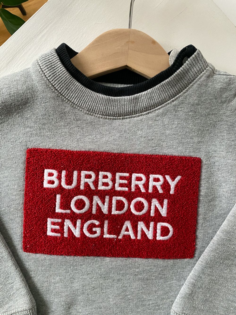Хлопковая толстовка Burberry, 92