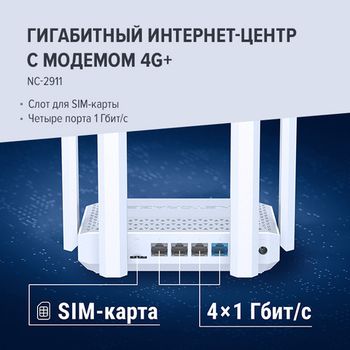 Netcraze Speedster 4G+ - каталог keenetic