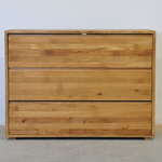 Комод Дольче Вита с 3 глубокими ящиками, массив дикого дуба