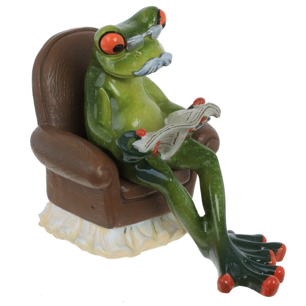 GAEM Фигурка декоративная "Лягушка", L8 W13 H10 см, 2в.