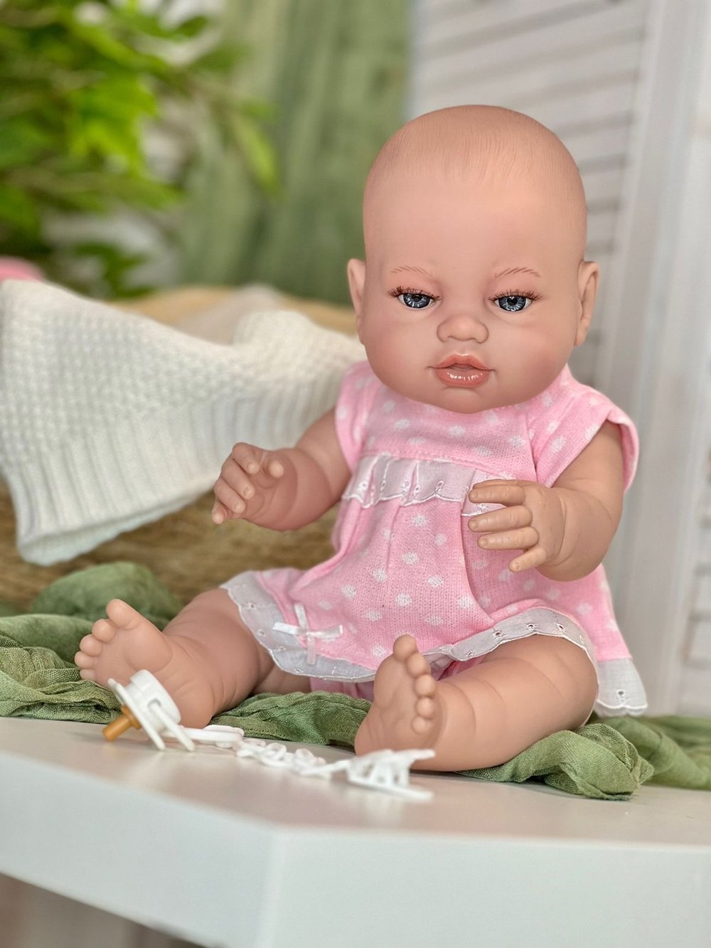 Кукла Berbesa виниловая 42см Recien Nacido (5110K)