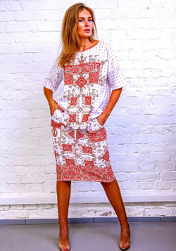 Комплект (футболка и юбка) "Зооморфия"