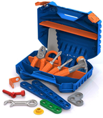 Набор инструментов с конструктором, 47элементов, чемодан (Нордпласт)