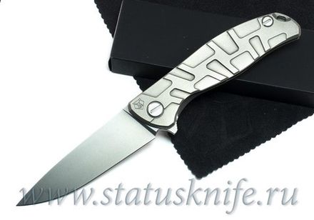 Нож Широгоров Flipper 95 M390 Т узор насечки подшипники