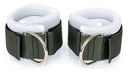 Манжета силовая на ногу ReKoy F156 манжета спортивная c подкладкой из микрофибры, комплект 2 шт