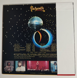 Винтажная виниловая пластинка LP Nazareth Greatest Hits Love Hurts (Japan 1976) (Obi)