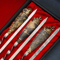 Эксклюзивный набор шампуров "Трофеи охотника"