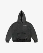 Худи CU8E Garment Dyed Concept logo Серый