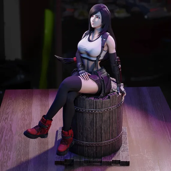 Tifa + NSFW version - Final Fantasy