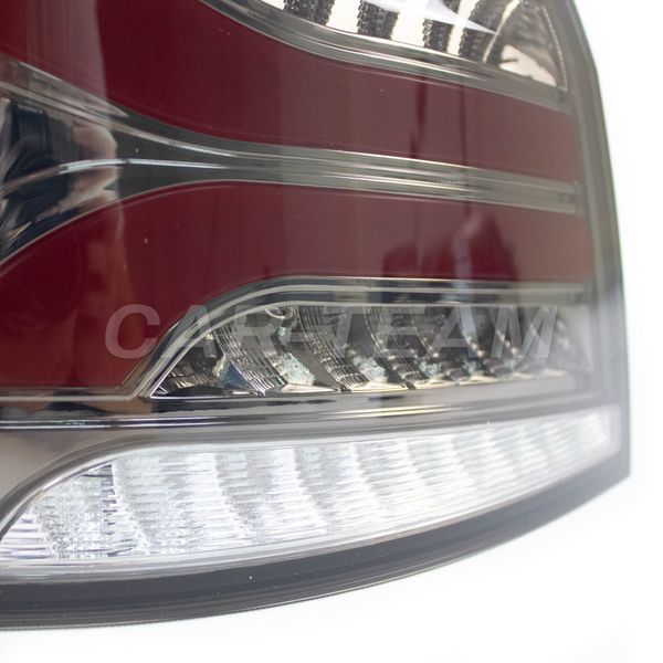 Задние фонари Лада Веста светодиодные в стиле Mercedes AMG, серые