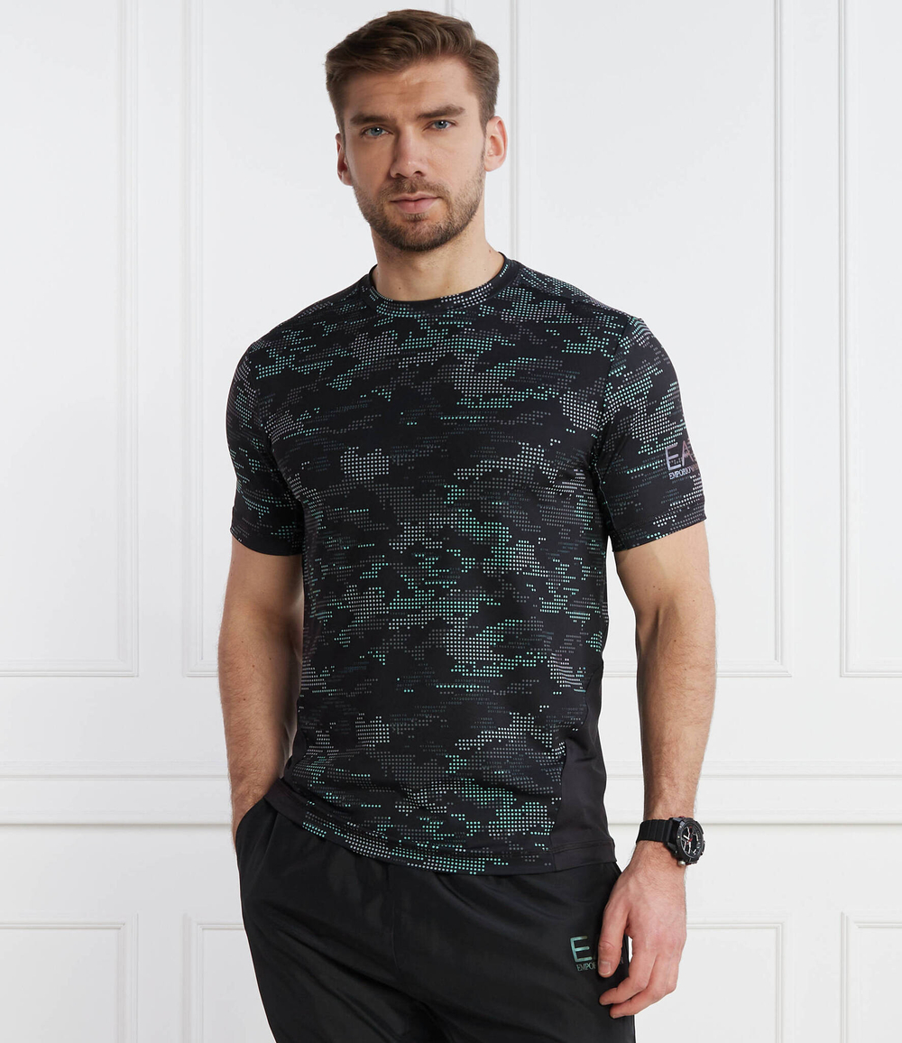 Футболка EA7 - черный(3DPT23 PJMEZ)